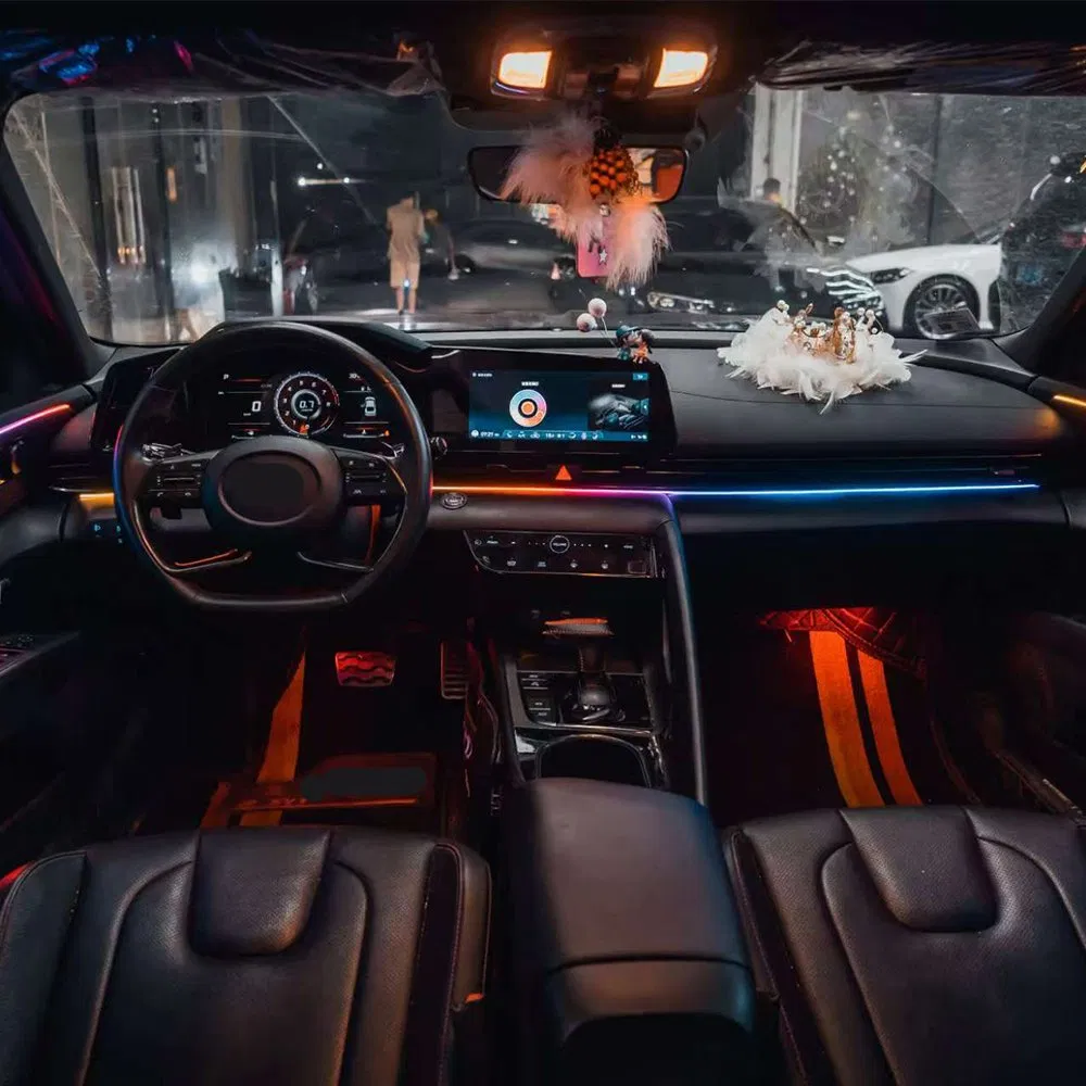 Car LED Strip Lights Full Color RGB Universal Interior Ambient Light Auto Decoration