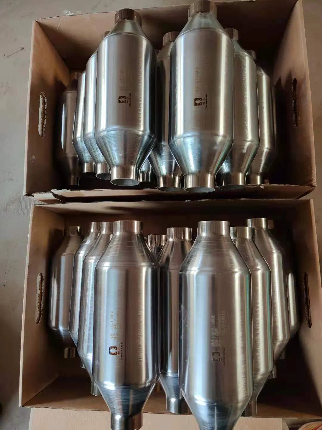 Защитный кожух катализатора 63 мм универсальный