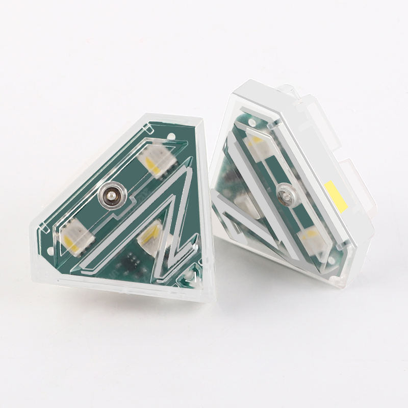 Светодиодный задний фонарь для велосипеда, RGB, перезаряжаемый