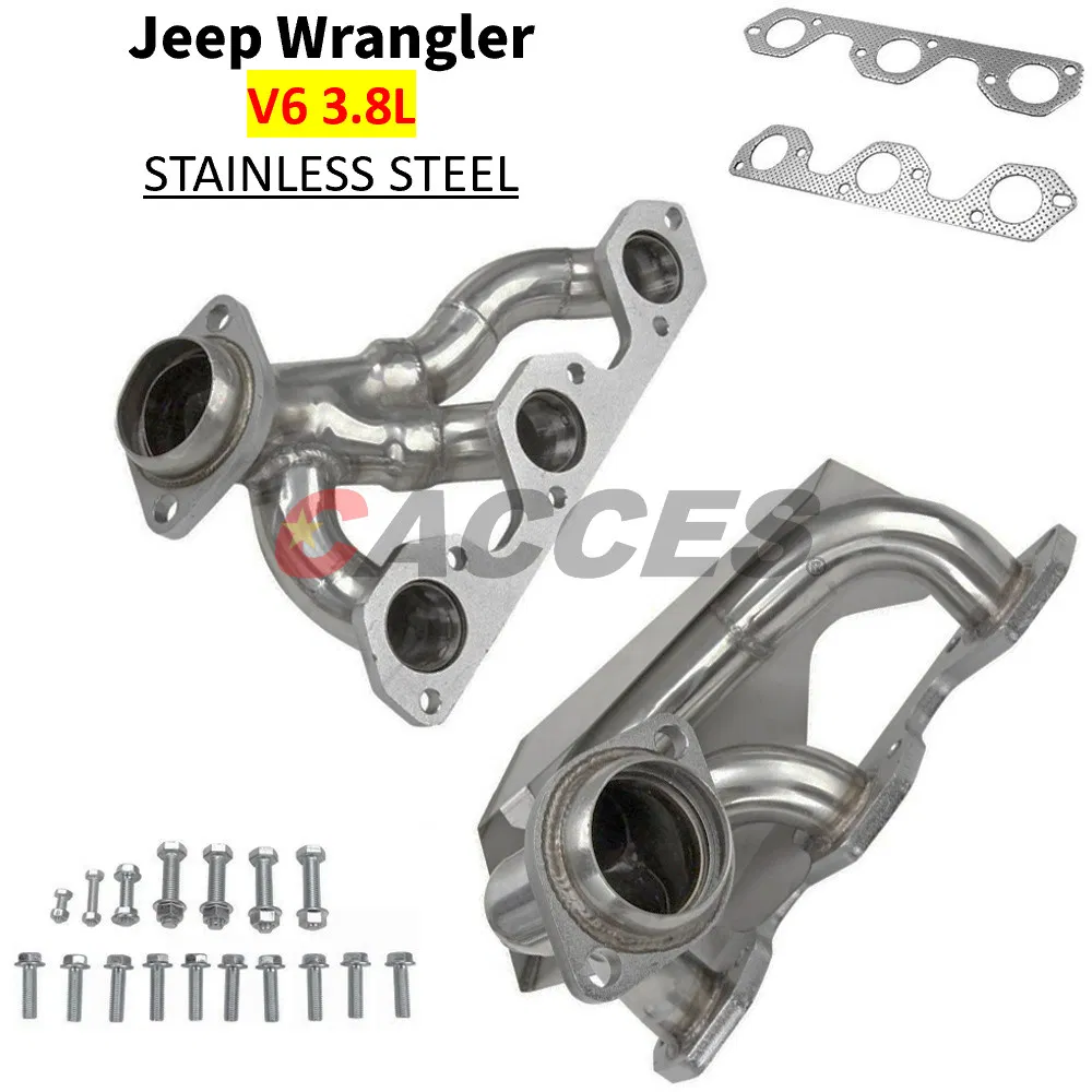 Выпускной коллектор для Jeep Wrangler JK 3.8L V6 (2007-2011)