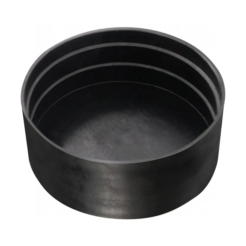 3 Inch Galvanized Steel Pipe Plastic Round Pipe End Cap for Tubing Protection From Damage and Contamination