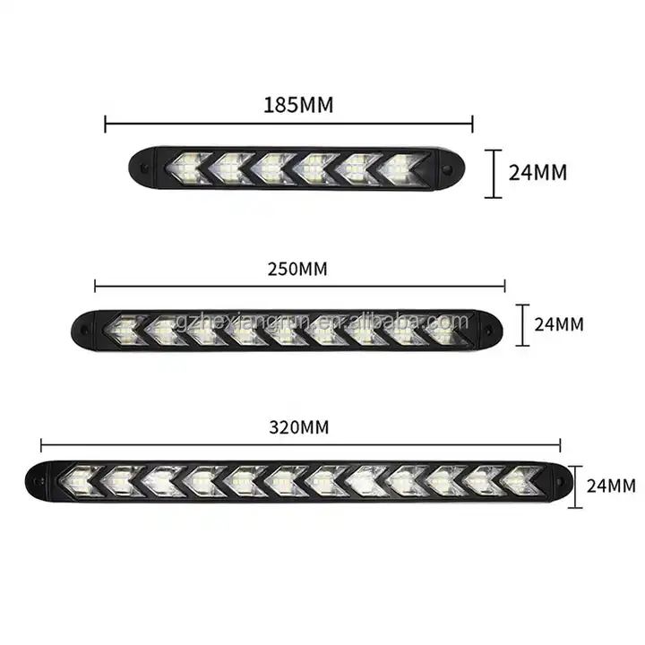 Затемнённые светодиодные поворотники Smoked LED
