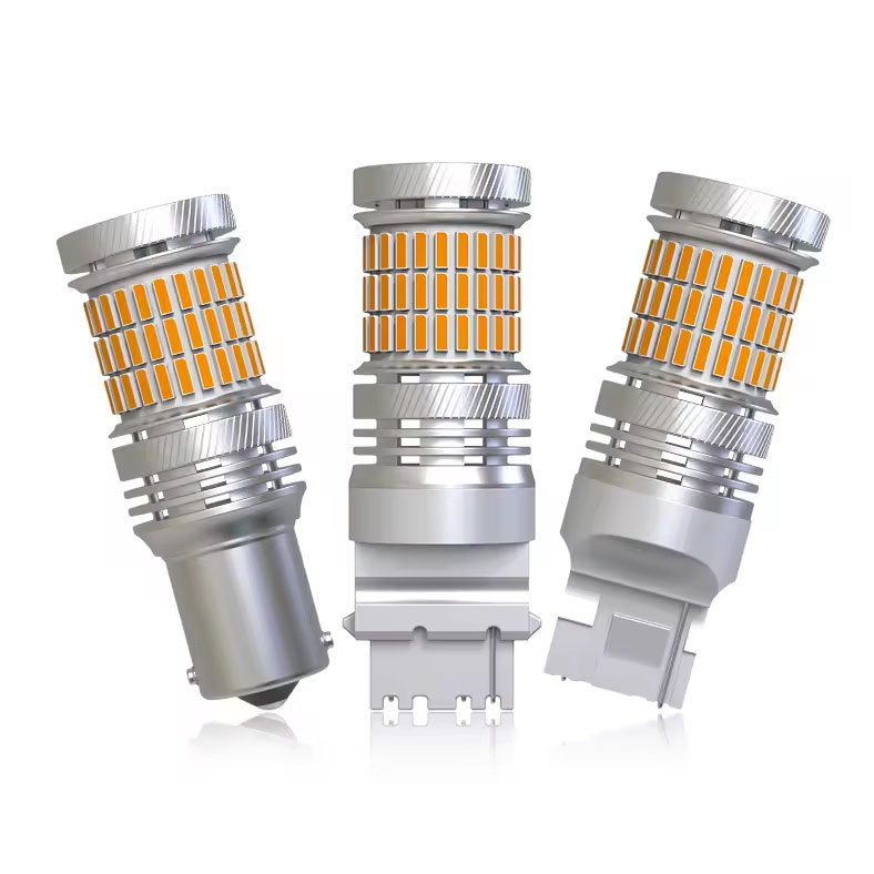 Светодиодная лампа 1156 Amber 2000 лм для поворотников