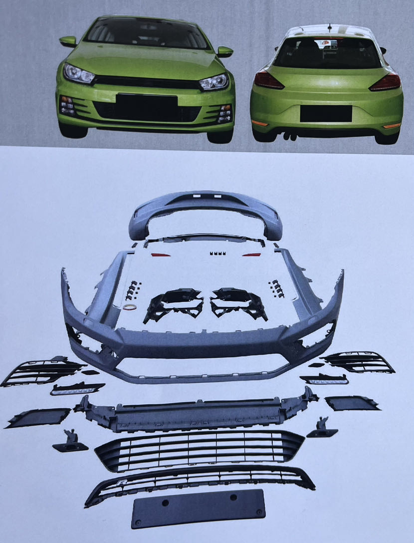 Upgrading and Renovation of VW Series Automotive Appearance