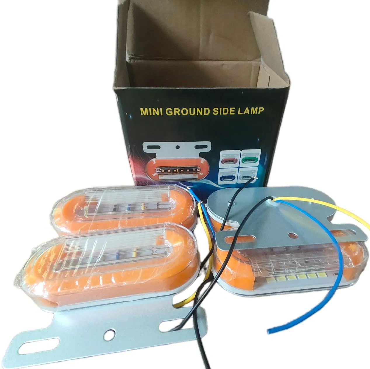 Боковой габаритный фонарь 100x70x19 мм для грузовиков