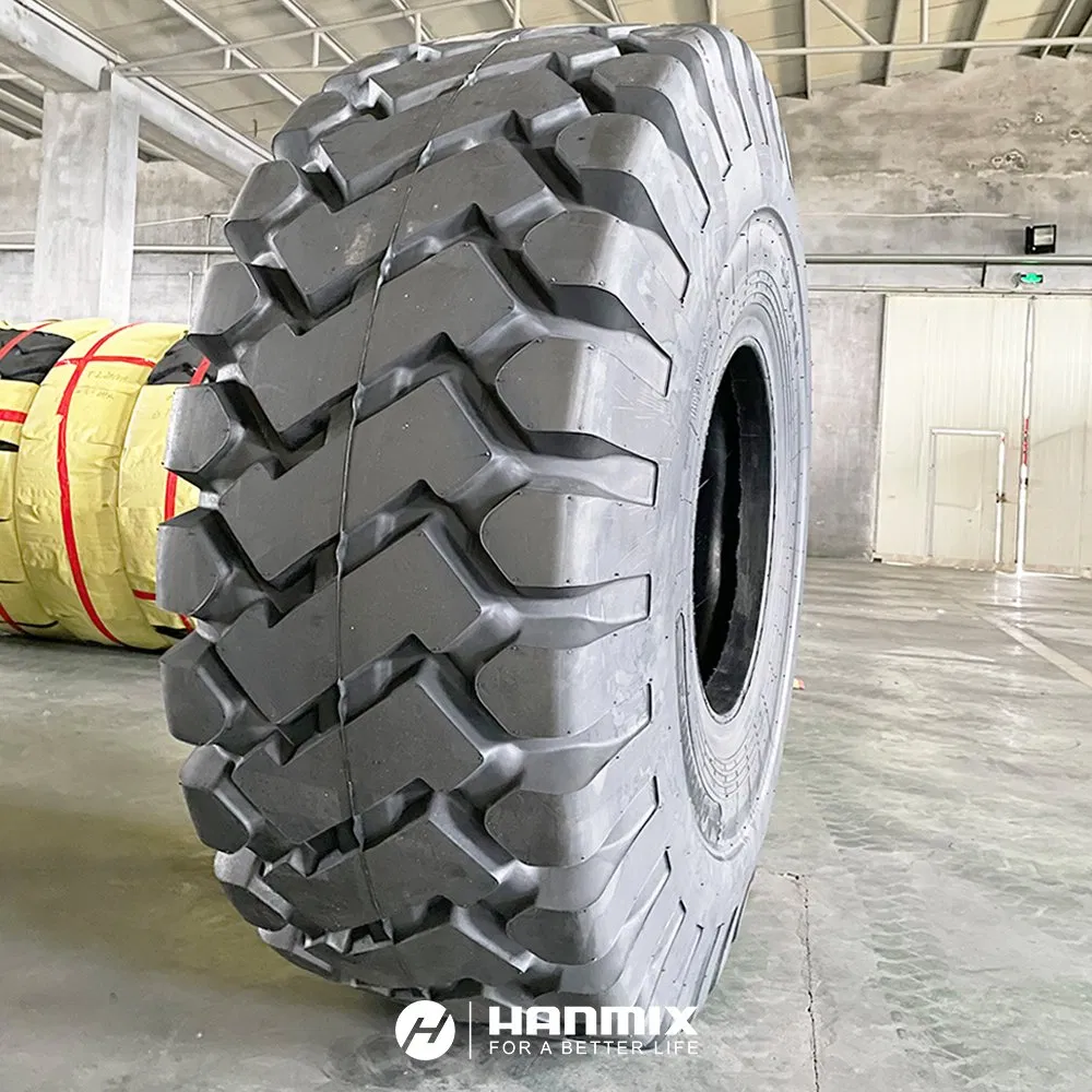Hanmix OTR Otb Rubber Tire China Wholesale E3/L3 17.5-25 20.5-25 26.5-25 off Road Bias Heavy Chinese Neumaticos Agricultural Truck Tractor Loader Tyre Llantas