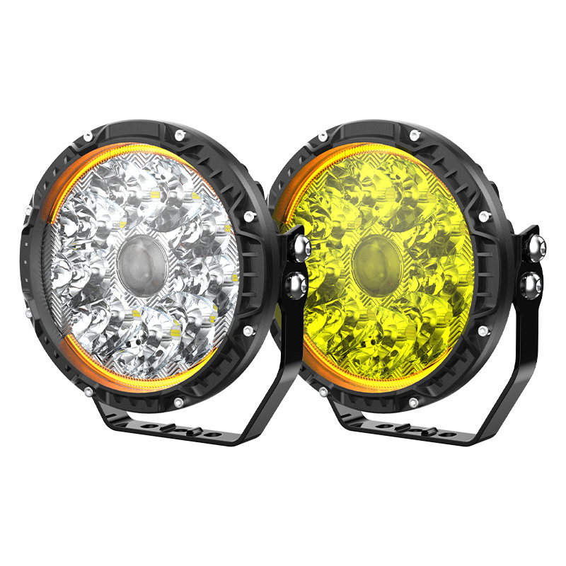 Extra-Road Vehicle Driving Laser Cannon Super LED High Beam Front Bumper Auxiliary Spotlight