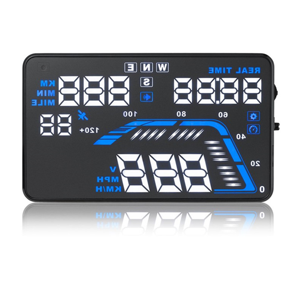 Универсальный GPS HUD-проектор 5,5 дюймов для лобового стекла
