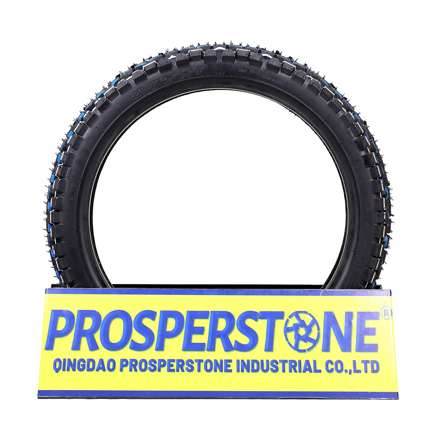 Мотошина 2.75-17, вакуумная, 8PR