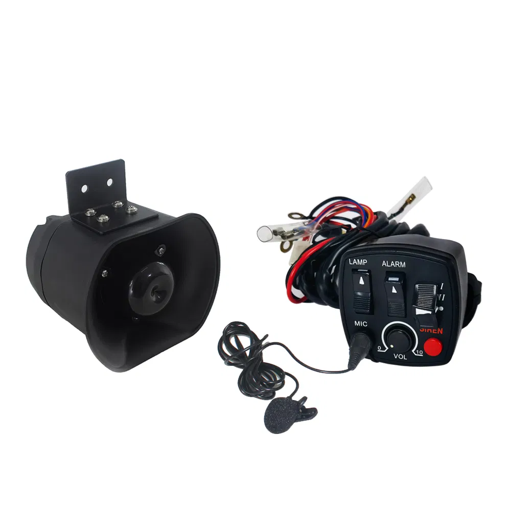 Сирена для мотоцикла 40Вт с микрофоном LB-E