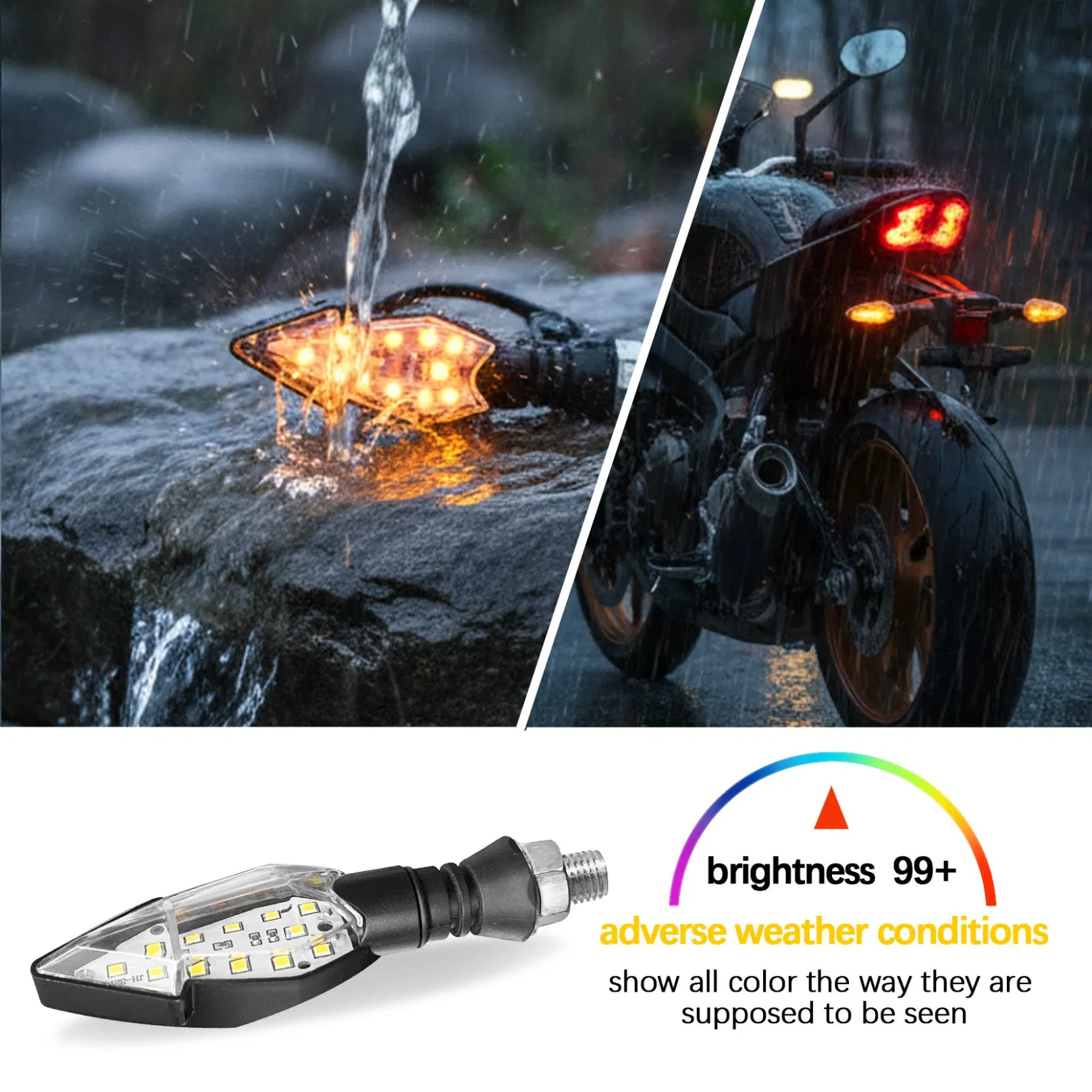 Универсальные светодиодные поворотники W21W