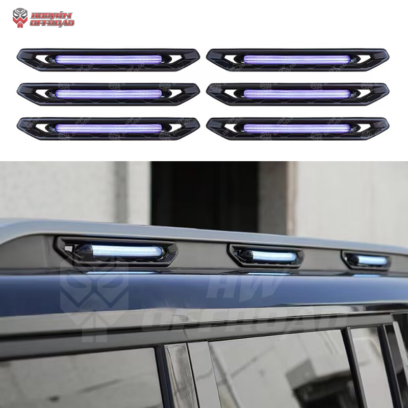 Декоративная планка с LED-подсветкой для багажника Chery Jetour Traveler T2