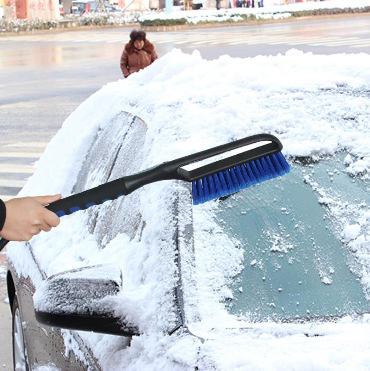 Wholesale Car with Cotton Handle Long Snow Brush Blue Winter Snow Shovel Ice Shovel