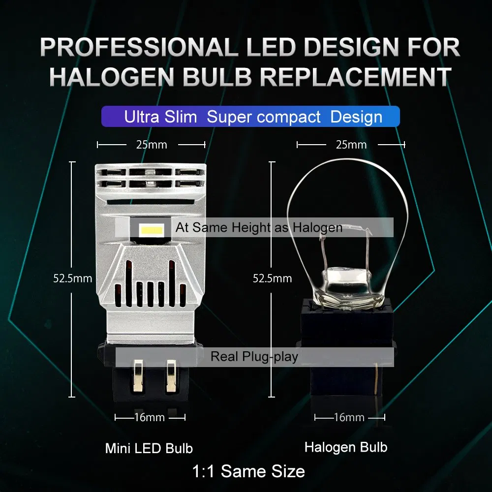 Мощная светодиодная лампа T20 1156 1157 для поворотников и стоп-сигналов