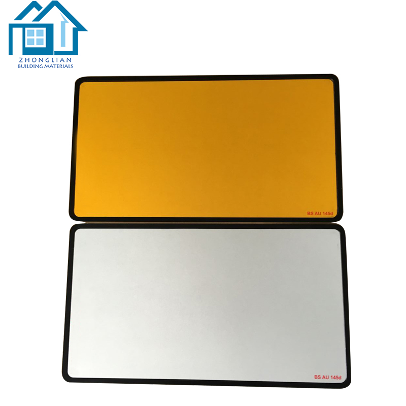 China Factory Custom Plate Aluminum Sheet Metal Blank Car Number Plate
