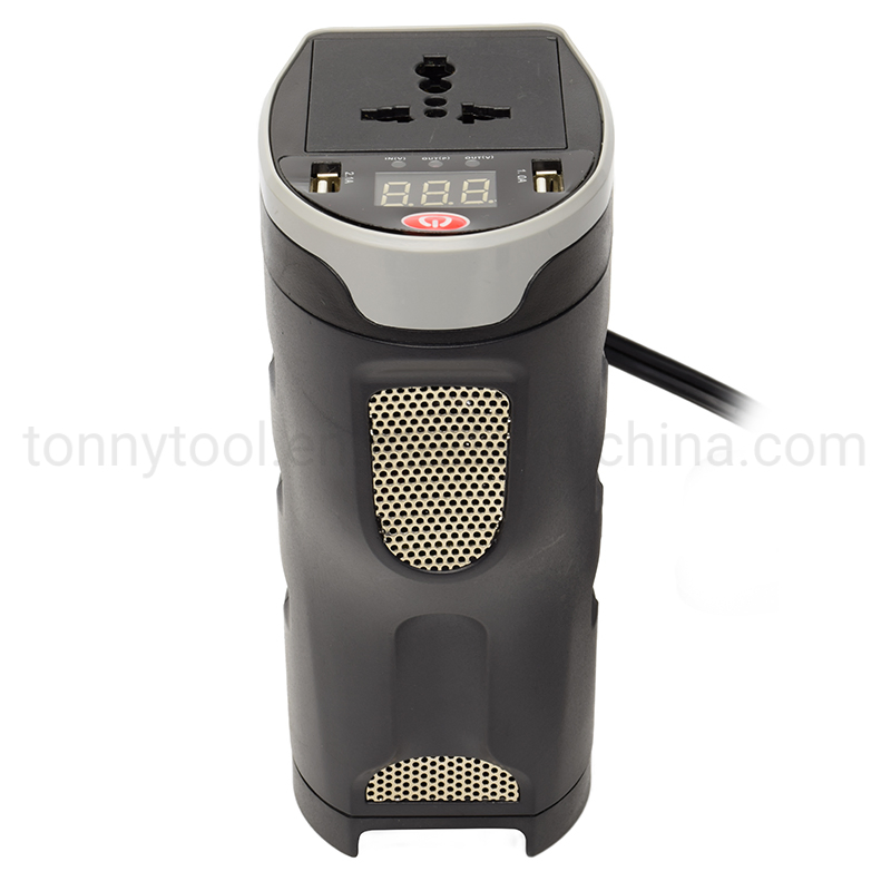 Автомобильный инвертор 200Вт с дисплеем