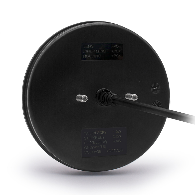 Круглый светодиодный габаритный фонарь с отражателем NS-TL011E