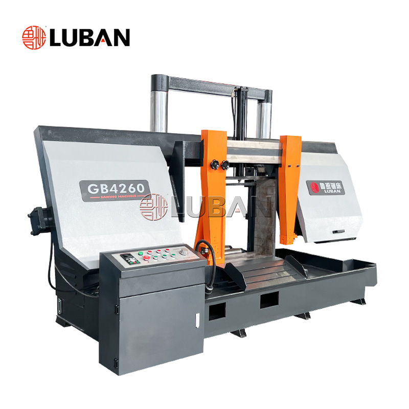 Полуавтоматическая горизонтальная ленточная пила Luban GB4260 H