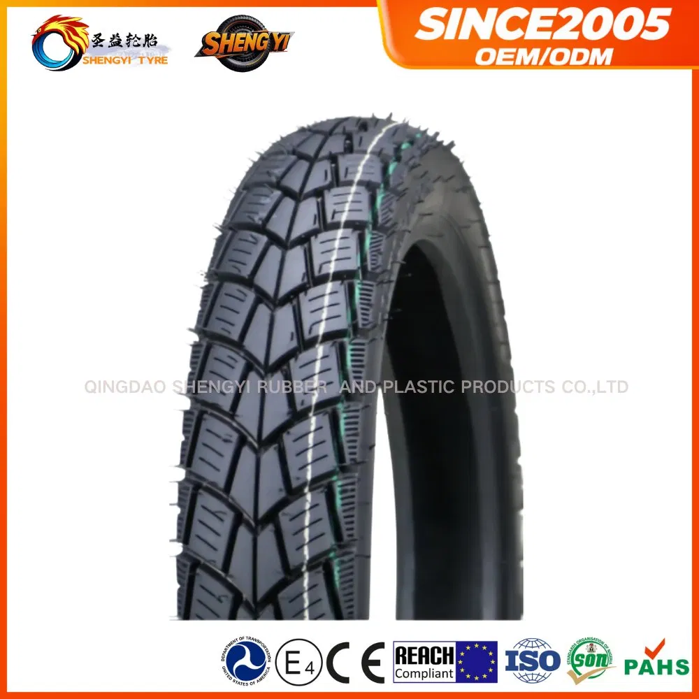 Мотошина бескамерная 80/90-18, натуральный каучук