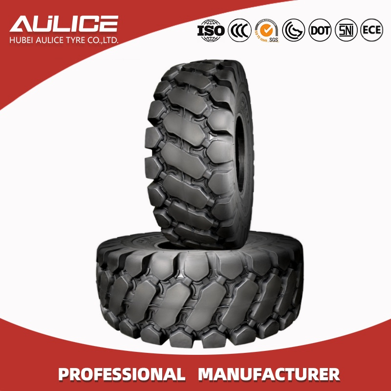 23.5-25 Off road truck tyre, New E-4/L-4 AULICE OTR tyres factory bias OTR inner tube