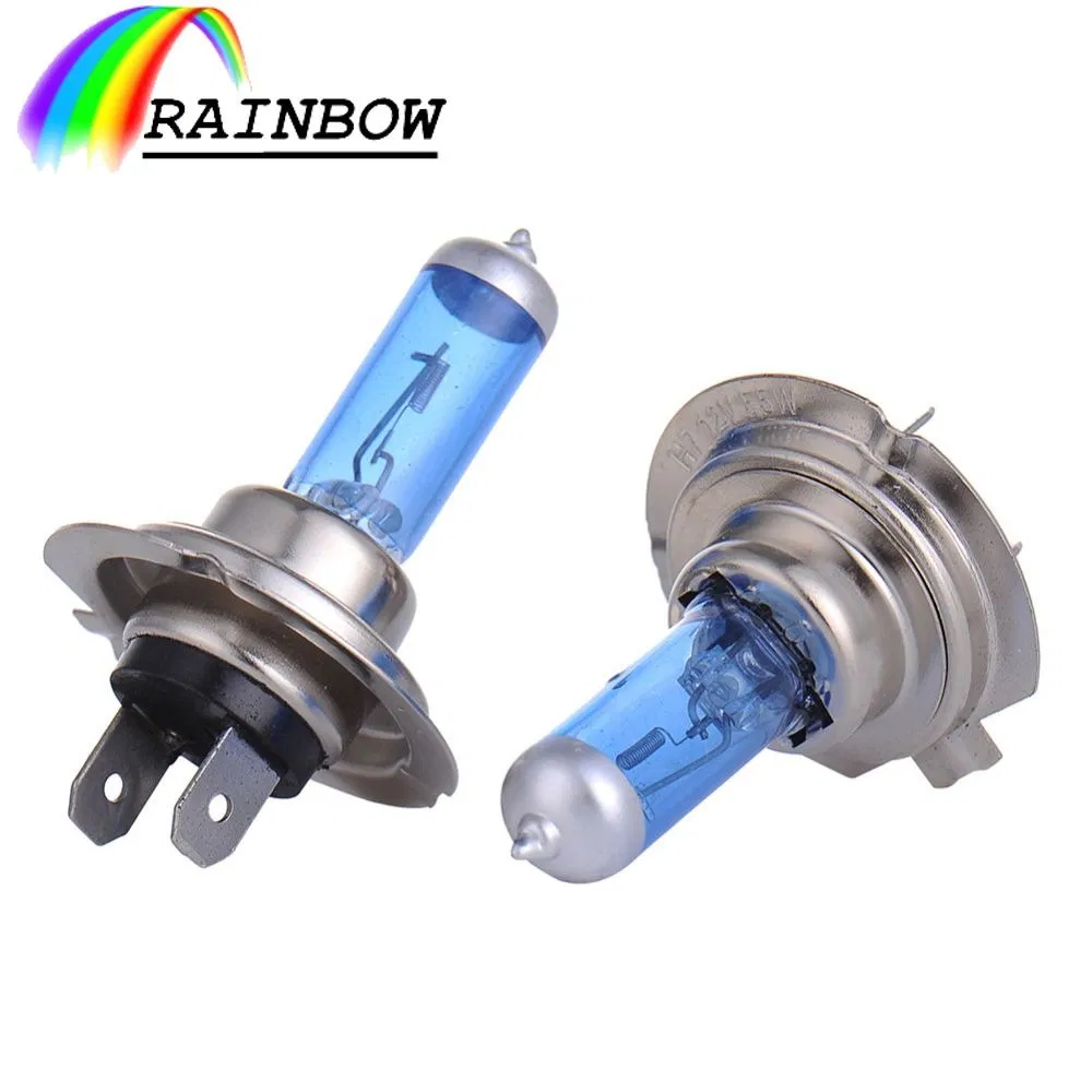 Галогенные лампы H1 H4 H7 для авто 55W/100W, 12V