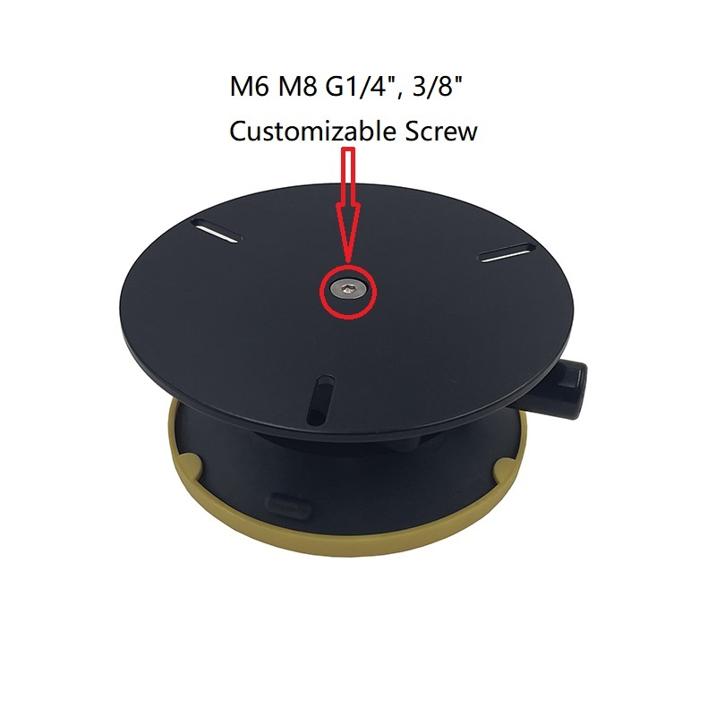 Suction Cup for LED Beacon, Vacuum Suction Cups with 4.5" and 6"