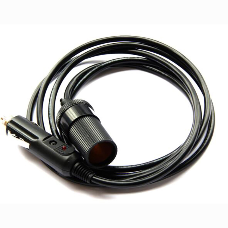 Cigarette Lighter Cable  2*0.50MM2 Round Cable 1.50Meter