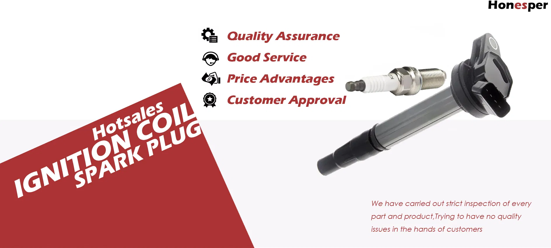 Катушка зажигания 90919-02258 для Toyota Yaris, Vios, RAV4, Prius