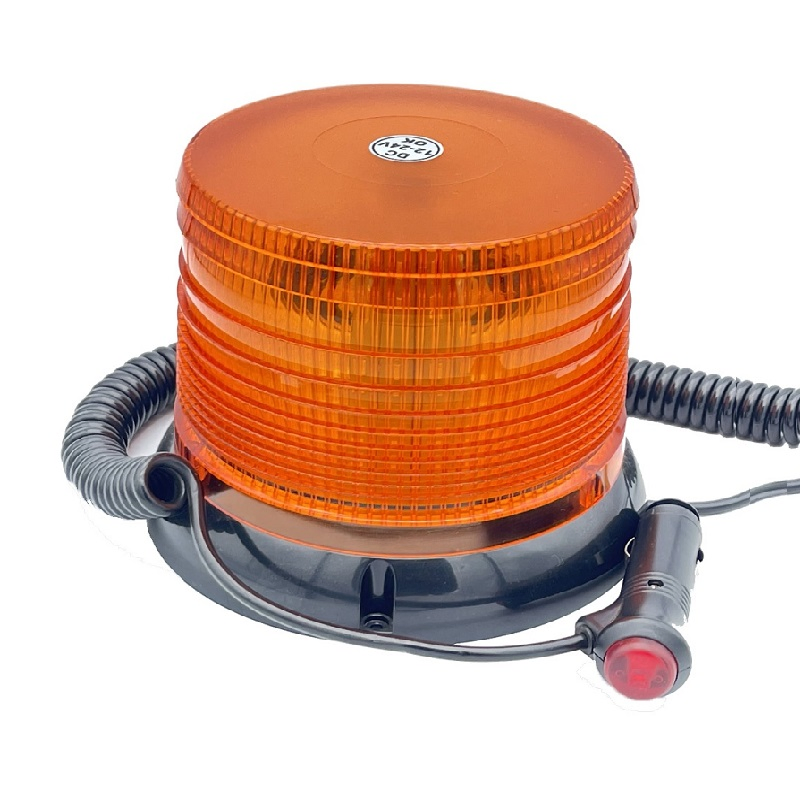 Магнитный вращающийся проблесковый маяк 12В/24В для авто