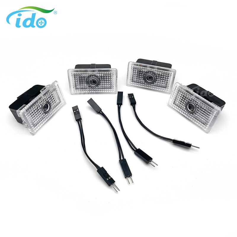 Car LED Door Logo Rechargeable Ghost Shadow Projector Welcome Light for Tesla