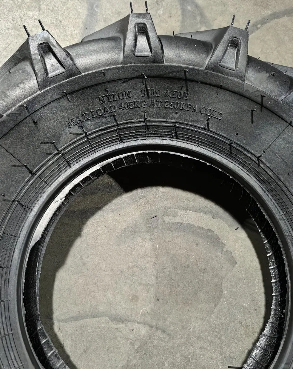 6.00-12 Rubber Pneumatic Wheel Tire for Rotary Tillers