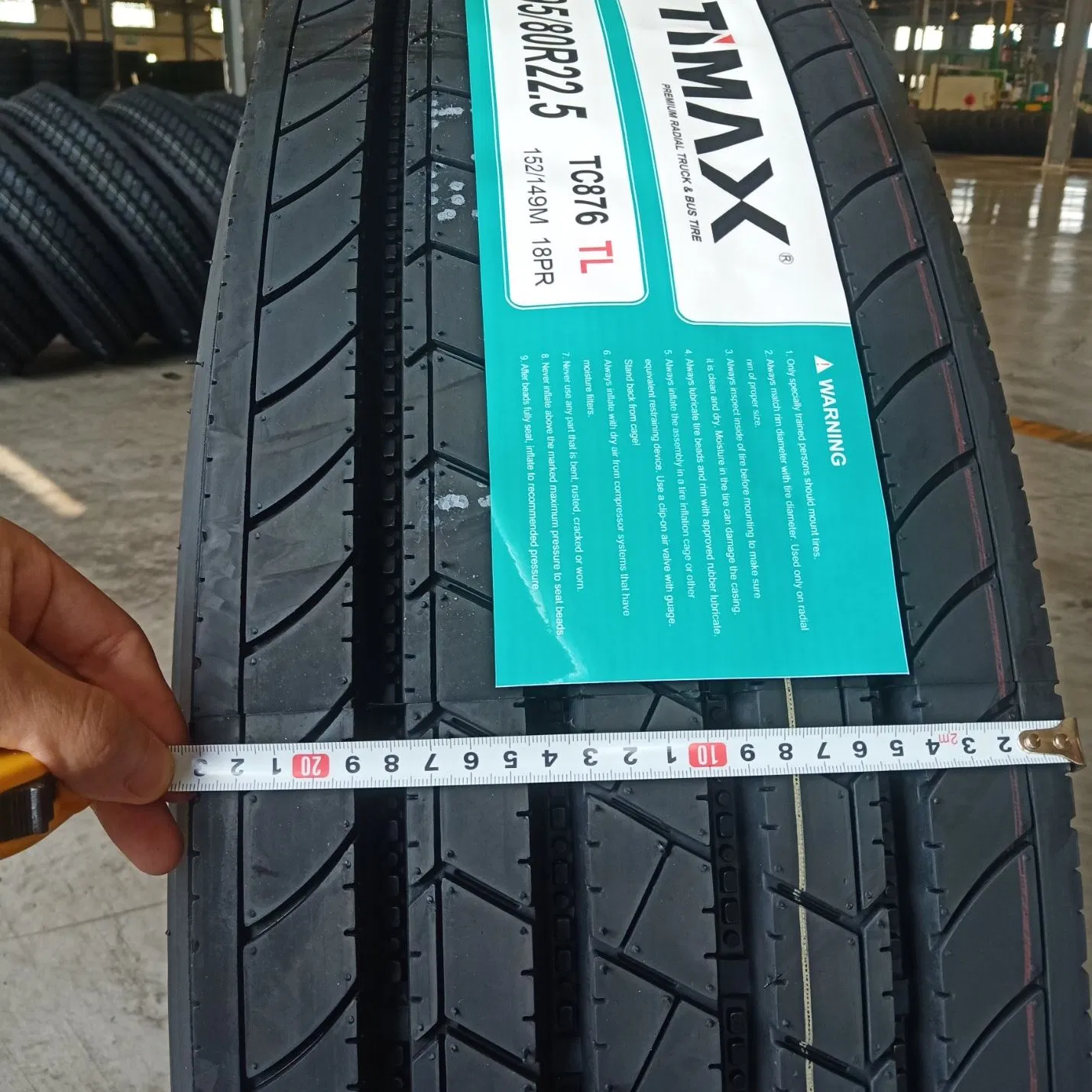 Truck Tire for Sale Factory-Priced Chinese Timax Brand in Sizes Summer Tires 2954520 215/60r16 Tyres 12r20on Highway