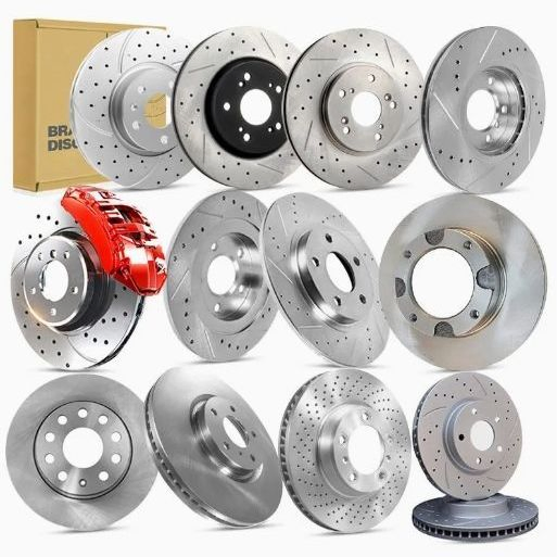 Car Auto Parts Front Rear Brake Rotor Disc for Toyota Hilux Hiace Landcruiser Hyundai Nissan Suzuki Mitsubishi Canter Fuso Mercedes Benz Sprinter Ford