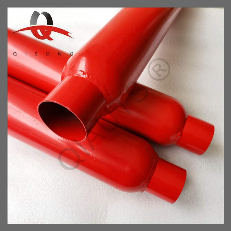 Глушитель резонатор Qisong Red Glasspack