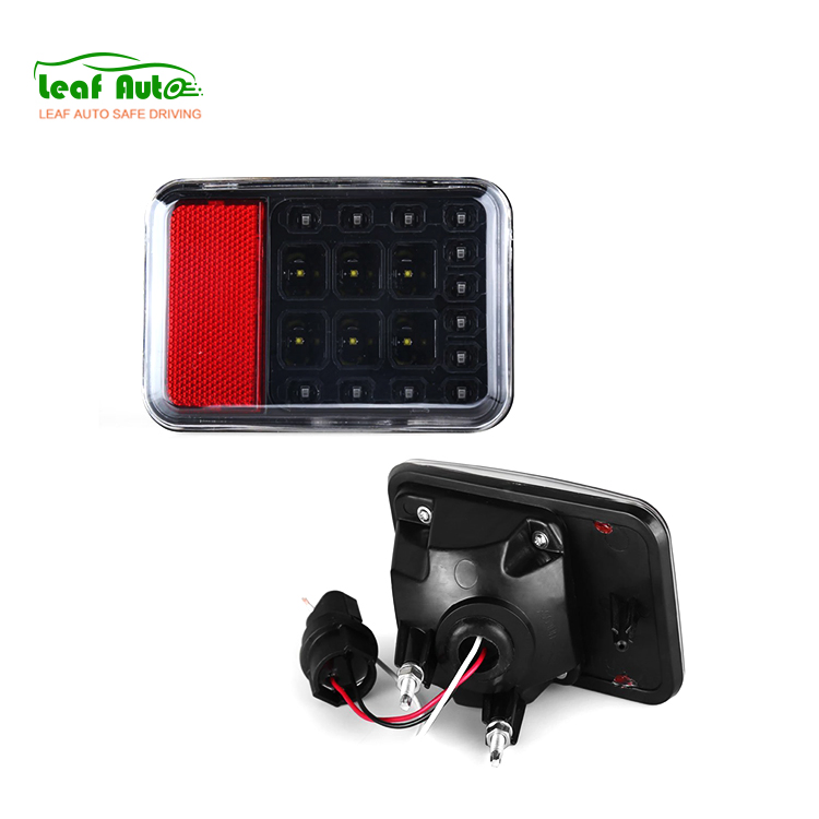 Rear Bumper Fog Parking Light Fit for Jeep Wrangler Jk 2007-2016 Reverse Brake Lights Lamp