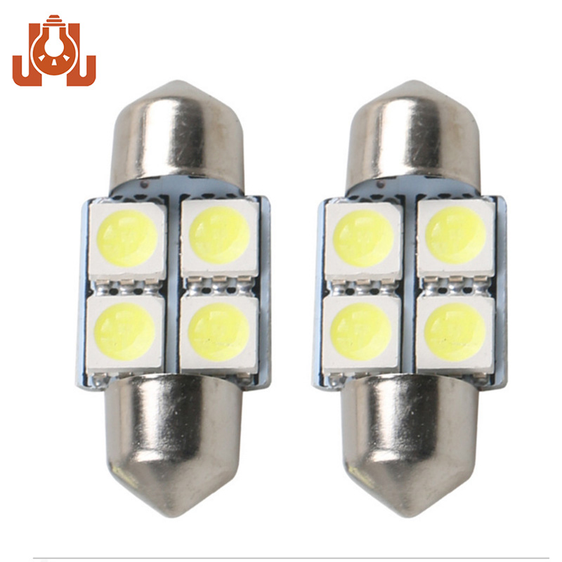 Светодиодные лампы Festoon 4SMD 5050 для салона авто
