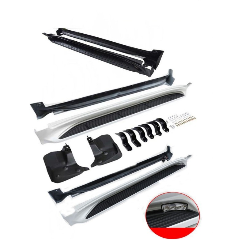 Running Boards for Toyata Land Cruiser LC300 J300 2021-2024 White Side Steps