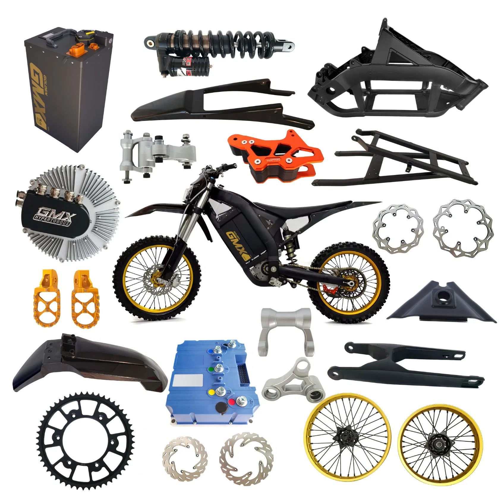 Комплект для переоборудования мотоцикла GMX с аккумулятором