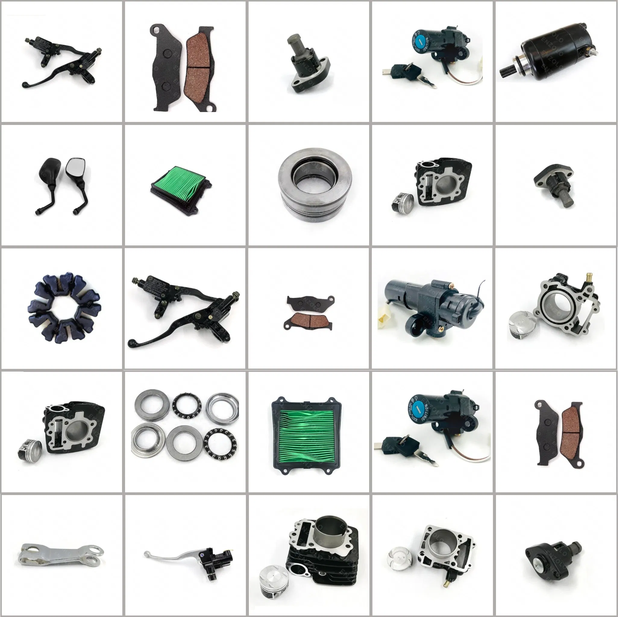 Motorcycle Parts of Braking/Electrical/Engine and Transmission/Body/Handling and Suspension/Lighting Parts for Honda/YAMAHA/Suzuki/Tvs/Zongshen/Haojue/Dayun