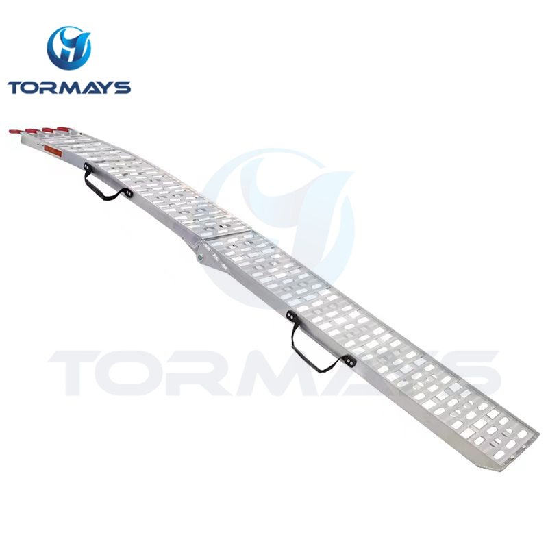 Portable Aluminum Folding Handicap Ramp for Pickup Truck