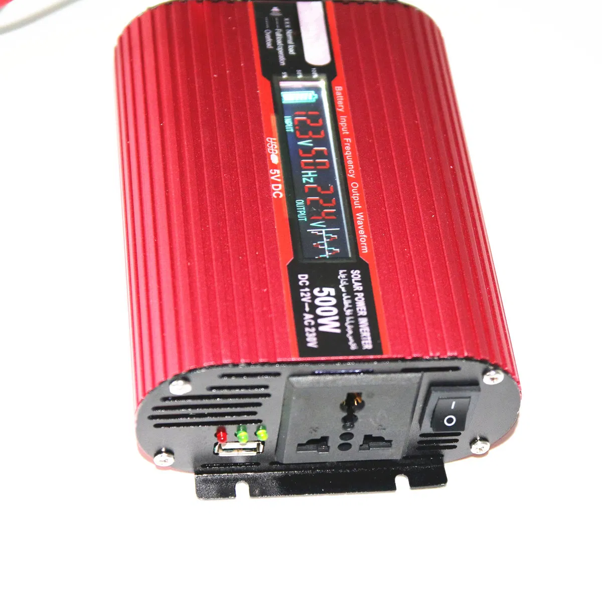 Автомобильный инвертор 500Вт 220В с LCD дисплеем