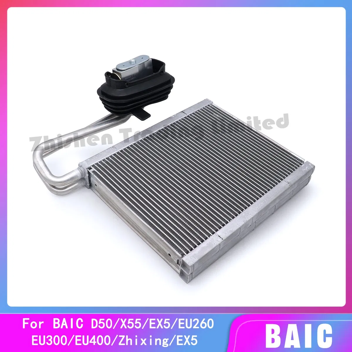 Baic Auto Spare Part Auto Accessory Car Spare Part Evaporator Evaporation Box Core with Expansion Valve for Shenbao D50 X55 Bjev Ex5 EU260 EU300 EU400 Zhixing