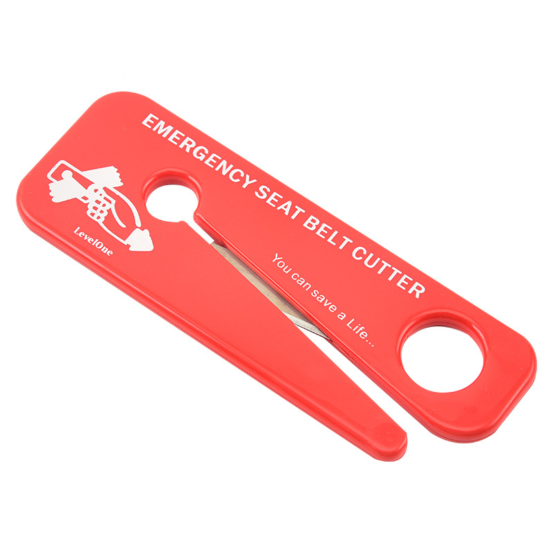 Custom Logo Optional Product Color Escape Supplies Plastic Seat Belt Cutter