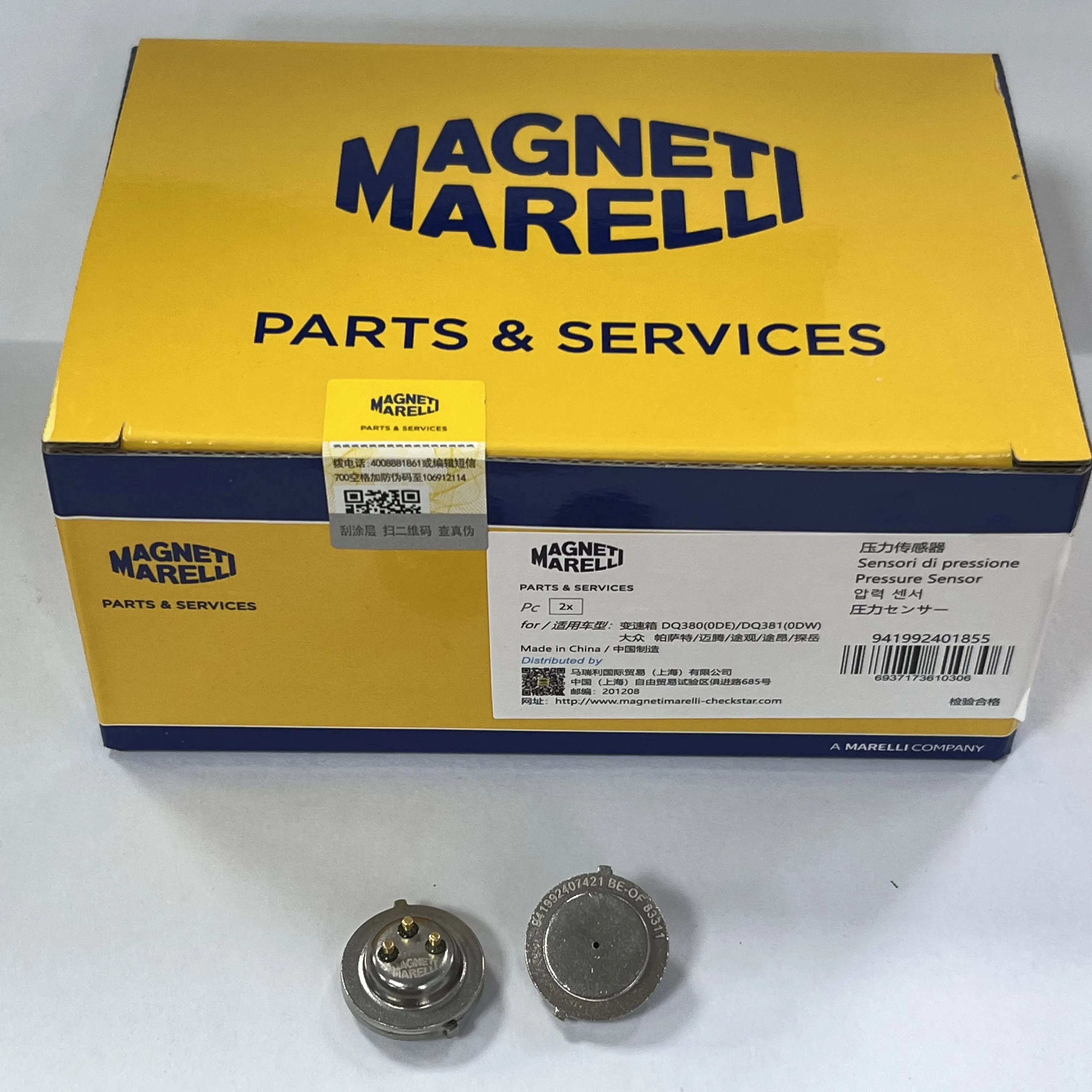 Automatic Transmission Parts 0de Dq380 0dw Dq381 Pressure Sensor Switch for Volkswagen Magotan Tiguan