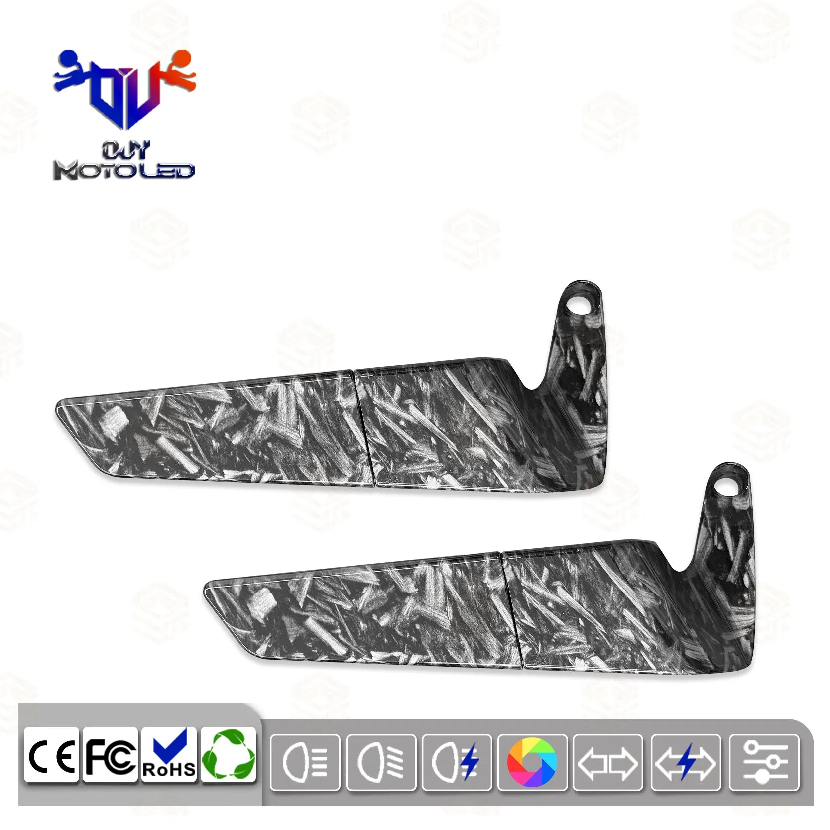 High Quality Motorcycle off-Road Vehicle Universal Rearview Mirror Accessories