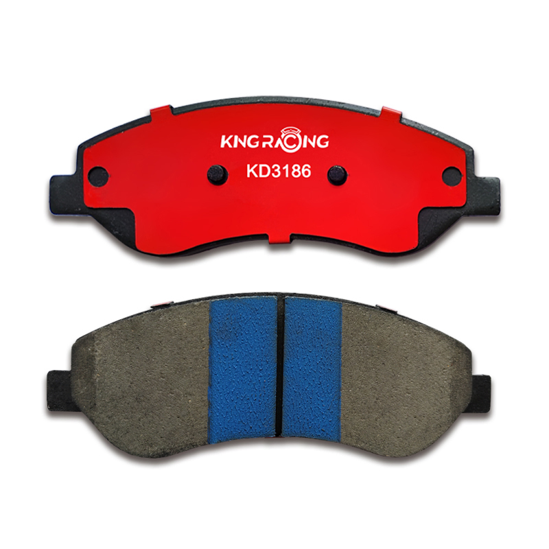 Factory Sell Rear No Dust Soft Ceramic Chinese Red Brake Pads for Hyundai/Toyota/BMW/Chery/Geely/Byd/KIA