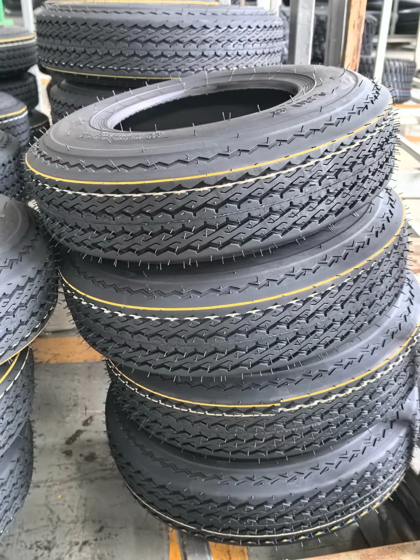 4.80-8 Heavy Duty Wood Splitter Trailer Tire/Tyre with Wheel/Rim/Bearing