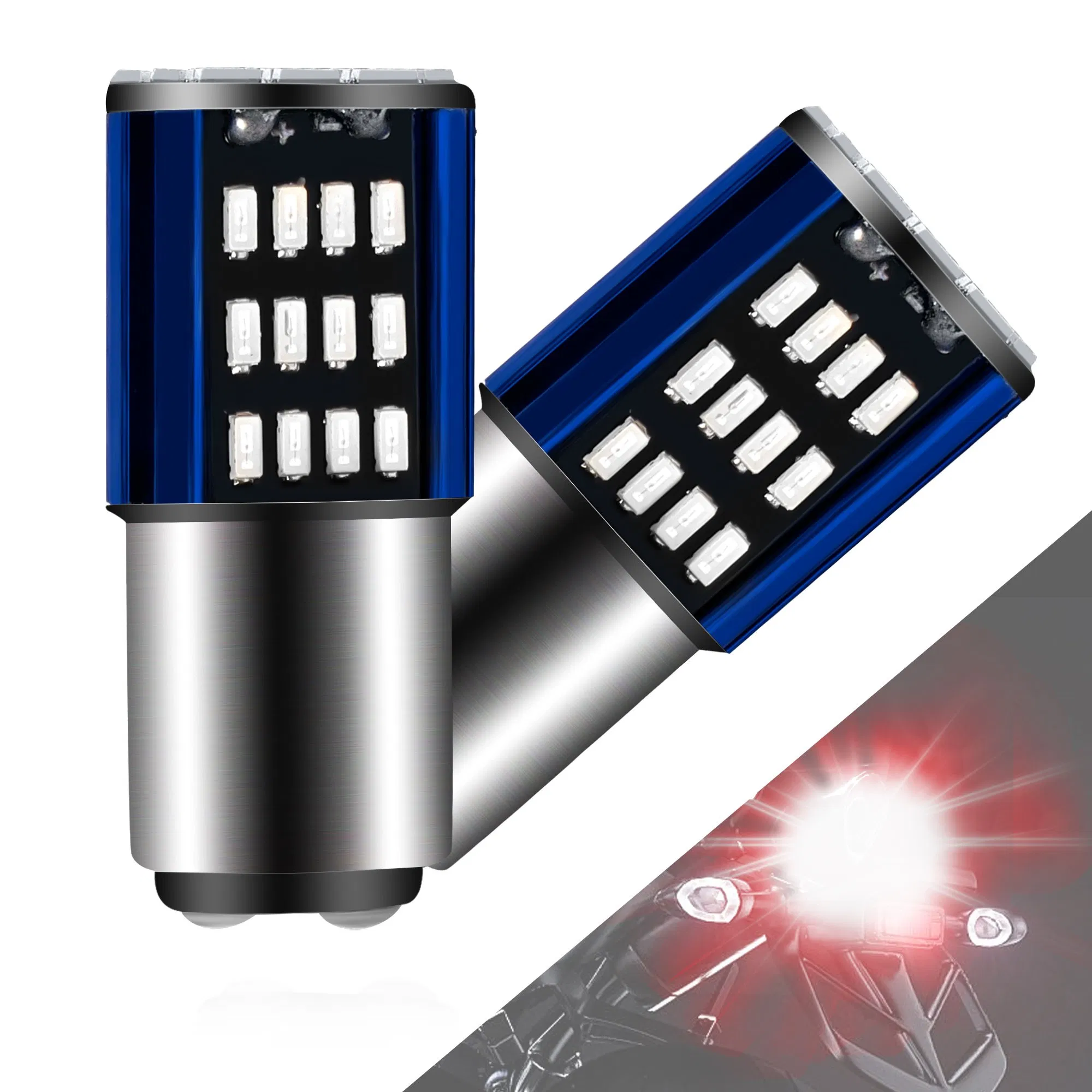 Светодиодные лампы 1157 3014 12V для стоп-сигналов