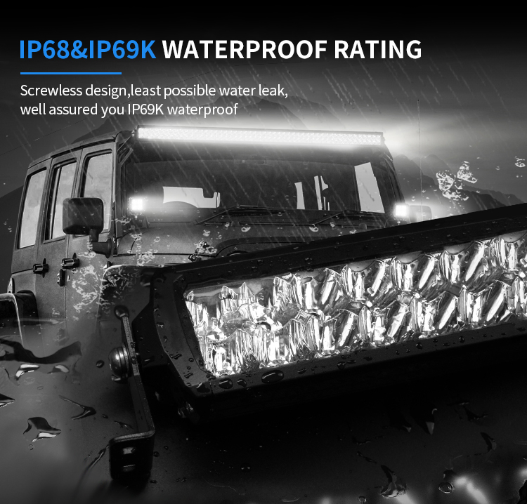 Aurora 20 40 60inch LED Auto 4X4 Dual Beam Offroad LED Light Bar