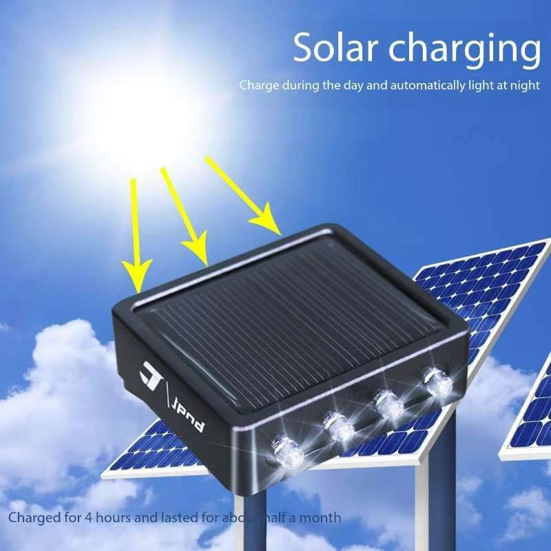 Солнечный стробоскоп для велосипеда с датчиком движения